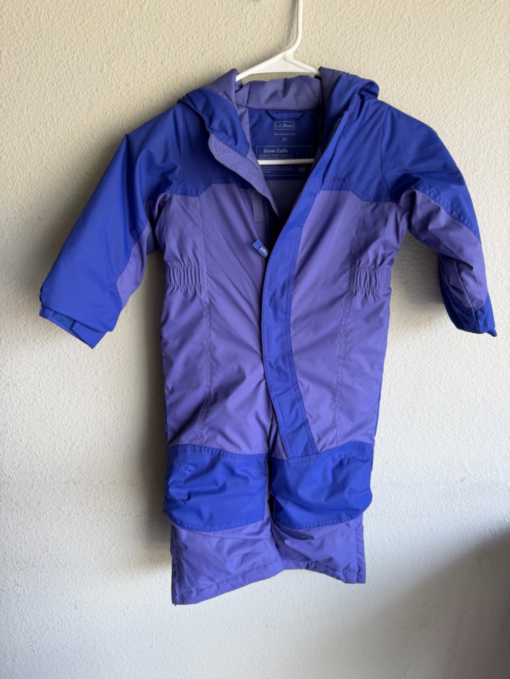 L.L.Bean Lavender and Violet Toddler Snowsuit